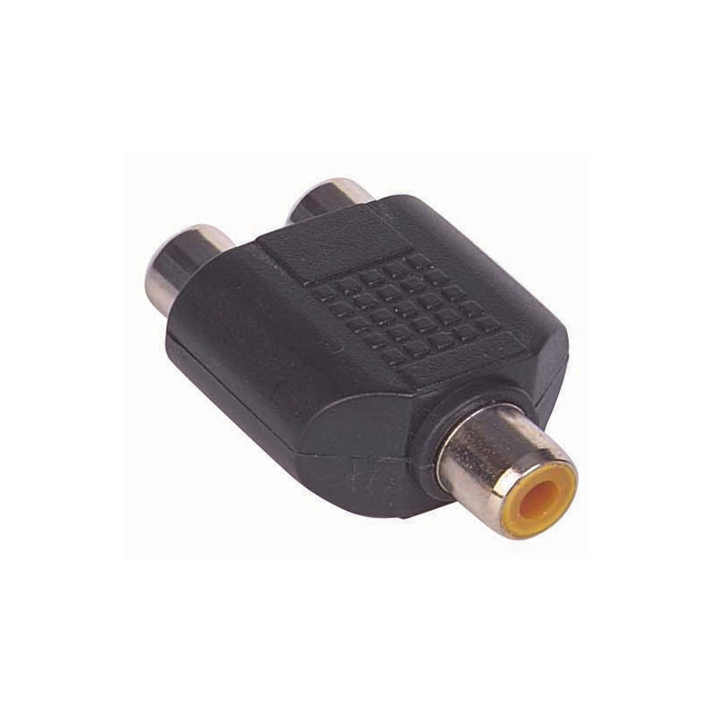 POWERMASTER PM-1097 1 RCA DİŞİ - 2 RCA DİŞİ ÇEVİRİCİ JACK