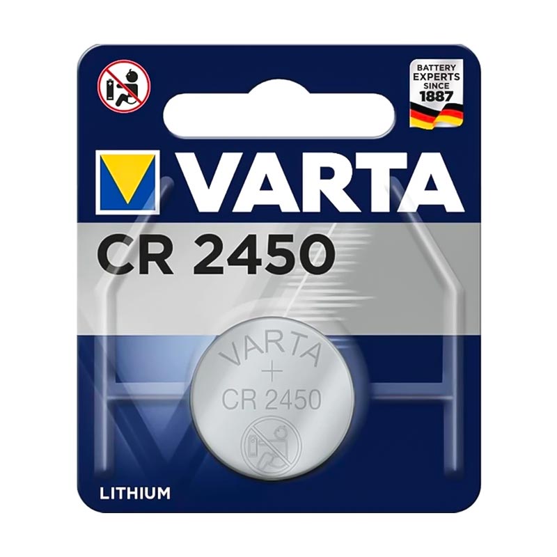 VARTA CR2450 3 VOLT LİTYUM PİL TEKLİ