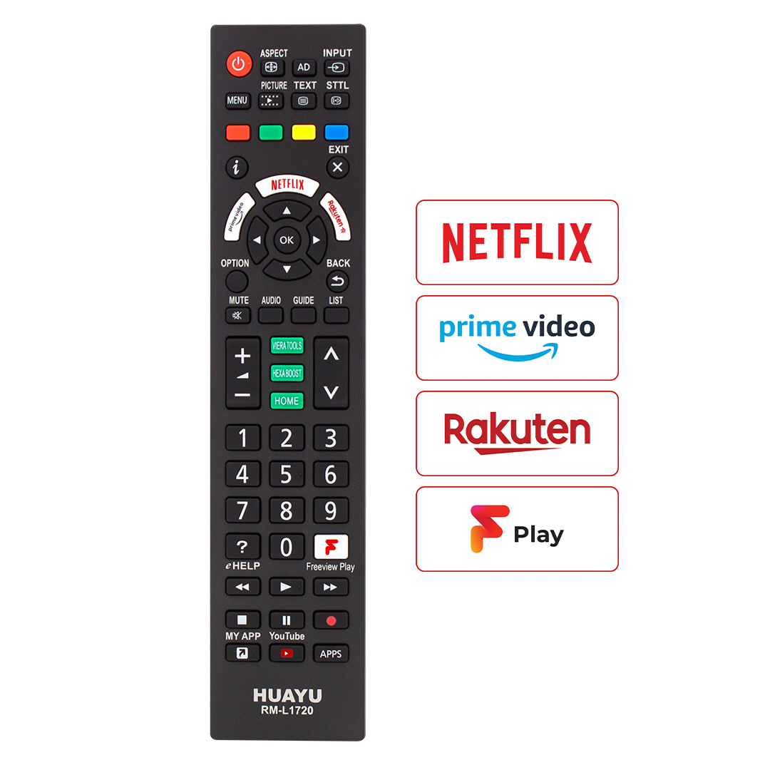 Huayu RM-L1720 Sony Netflix-Youtube Tuşlu Lcd-Led Tv Kumanda