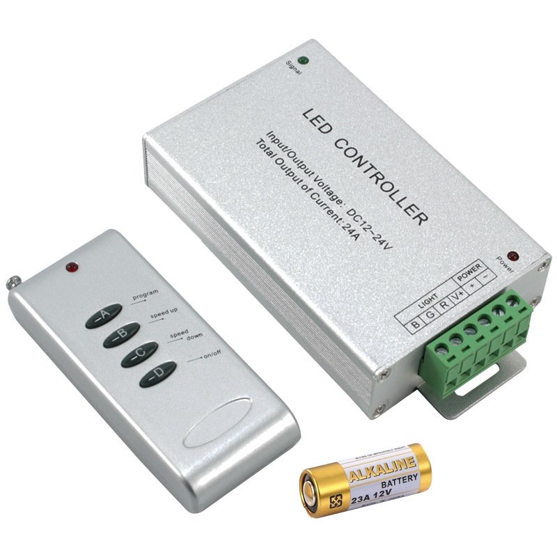 Powermaster PM-11651 Kumandalı 12-24 Volt - 12 Amper Rgb Led Kontrol Devresi