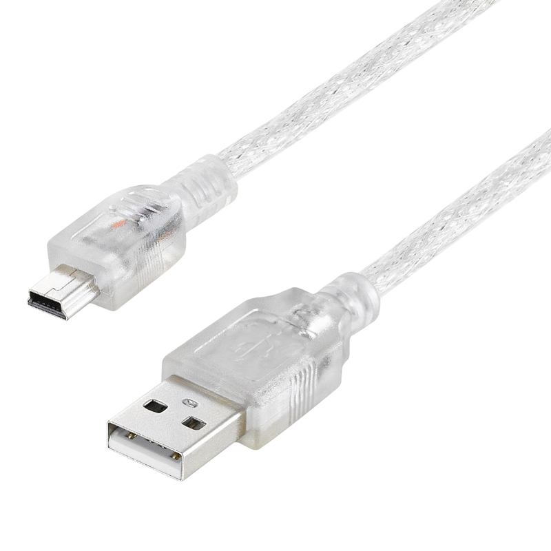 IPOD ŞARJ ALETİ KABLOSU USB 5 PİN GENİŞ 1.5 METRE ŞEFFAF POWERMASTER (11937=8861)