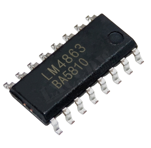 LM 4863D SOIC-16 SMD ENTEGRE DEVRE