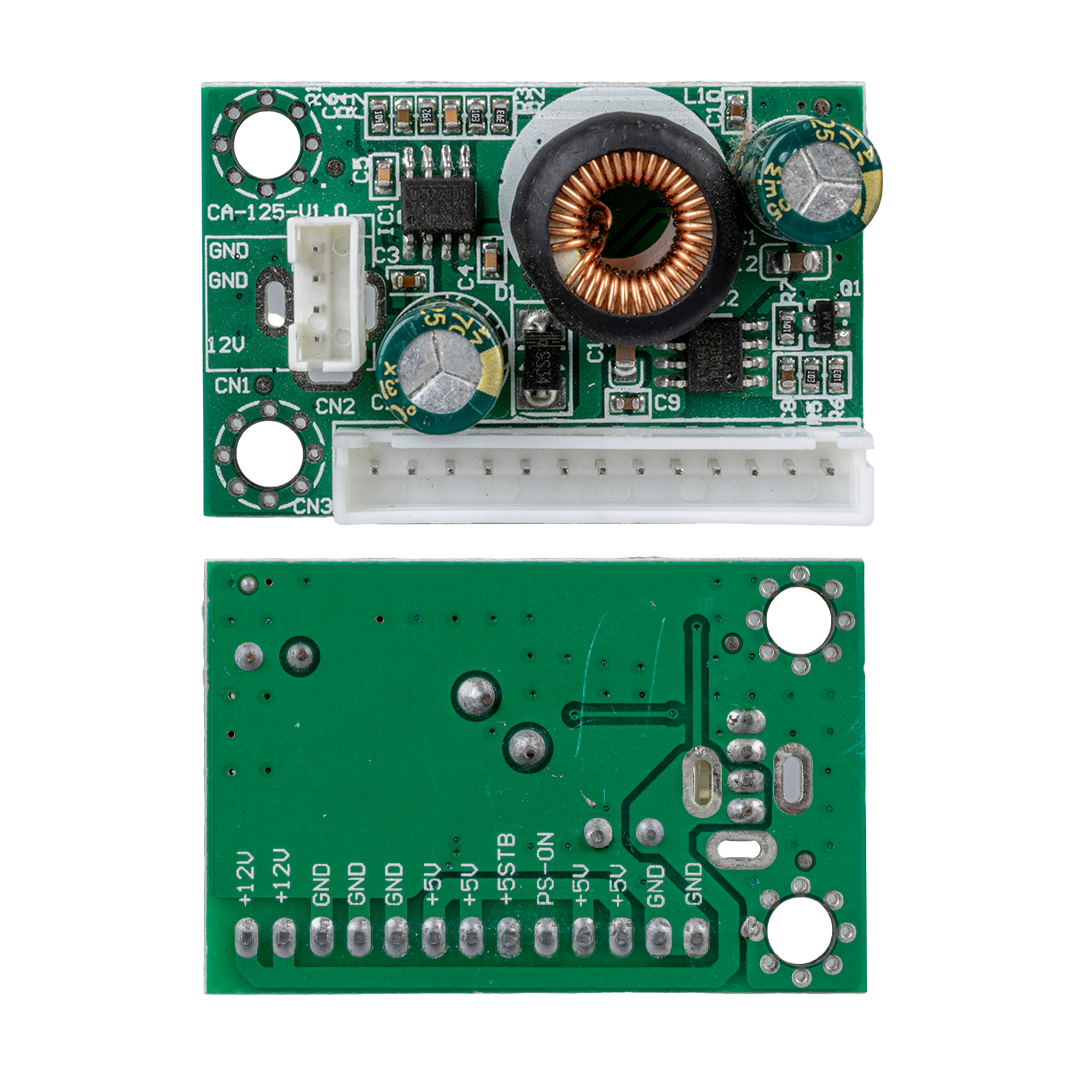 WEKO CA-125 POWER SUPPLY BOARD 12 VOLT - 5 VOLT 5VSB