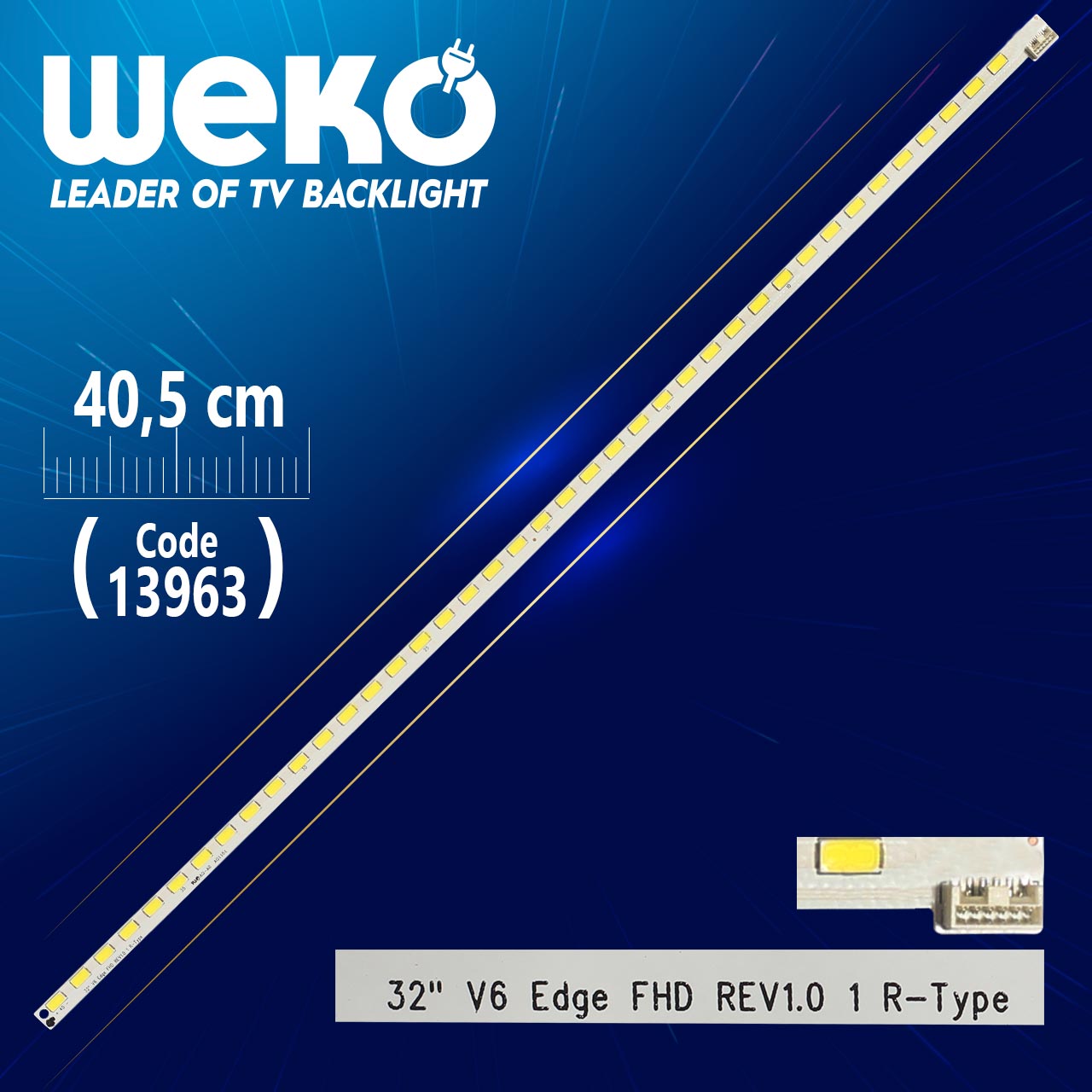 32 V6 EDGE FHD REV1.0 1 R-TYPE 40.5 CM 40 LEDLİ (WK-586)