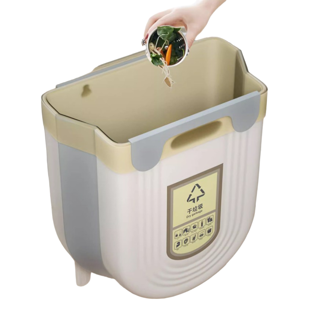 SUNUP SN-14644 KATLANABİLİR KÖRÜKLÜ MUTFAK ÇÖP KOVASI