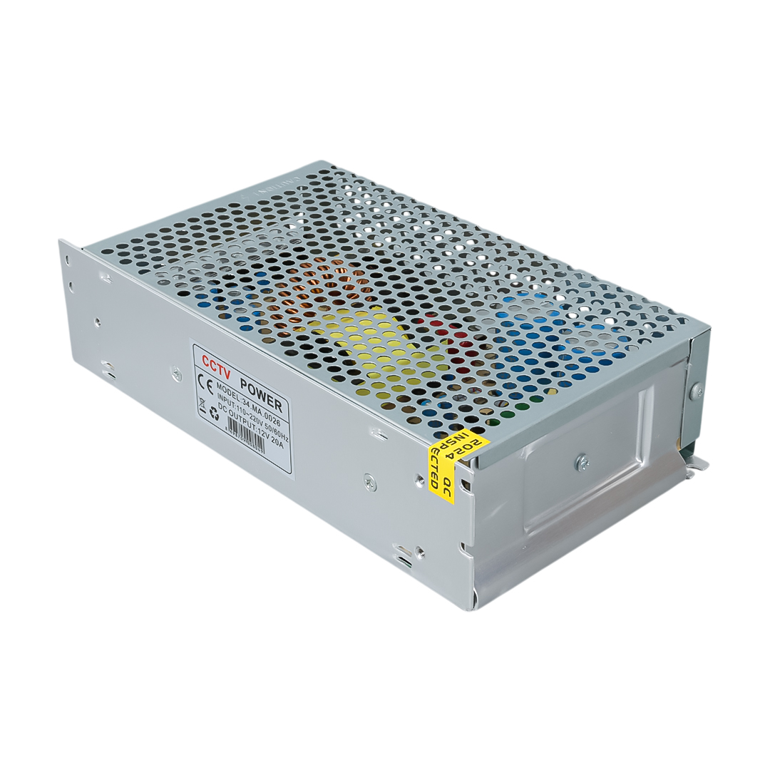 POWERMASTER 34.MA.0026 12 VOLT - 20 AMPER - 240 WATT METAL KASA ADAPTÖR