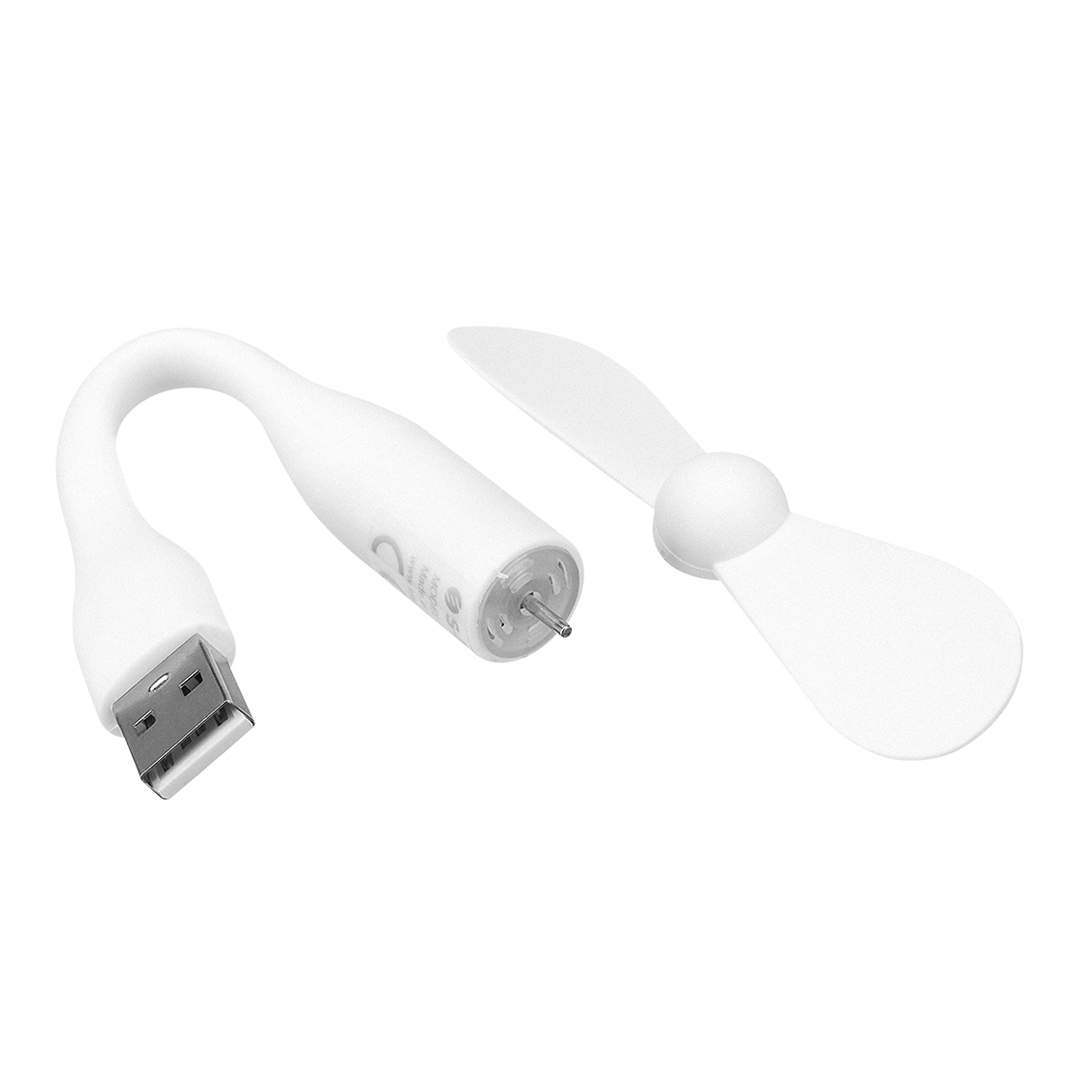 S-LINK SL-UF05 TAŞINABİLİR ESNEK BEYAZ USB MİNİ FAN