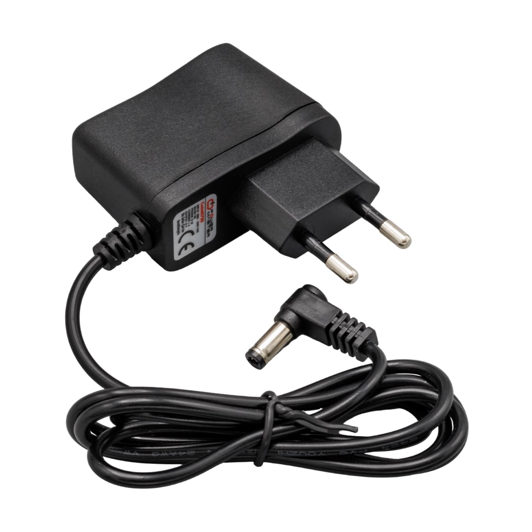 POWERMASTER PM-16739 ADJ3V1A 3 VOLT - 1 AMPER 5.5*2.5 MM UÇLU PLASTİK KASA PRİZ TİPİ ADAPTÖR