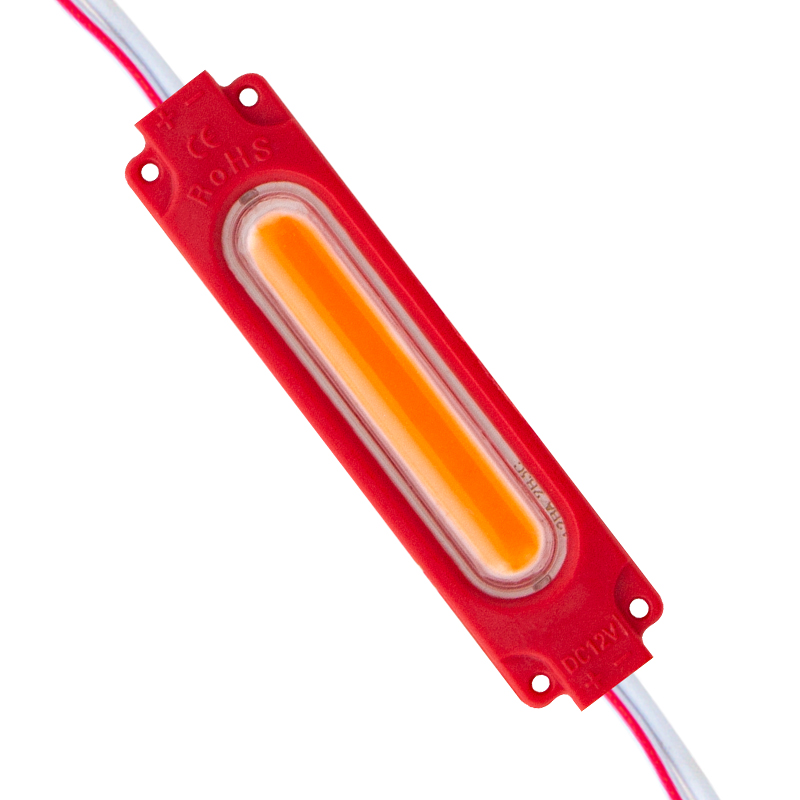 Powermaster 12 Volt 2 Watt Kırmızı Modül Led (68X16 Mm)