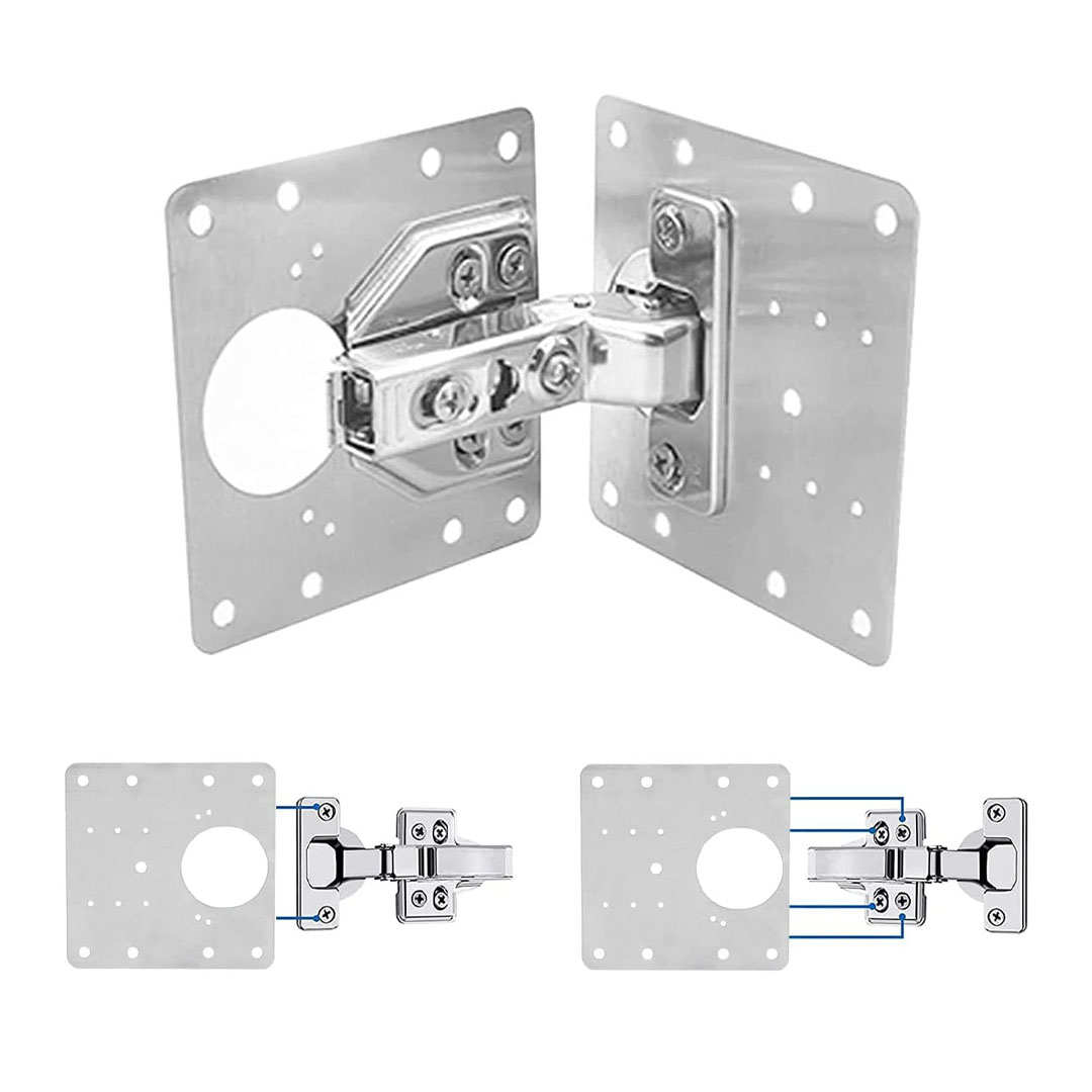 SUNUP DELİKLİ MOBİLYA MENTEŞE ONARIM BRAKET KİTİ (TEKLİ PAKET FİYATI)