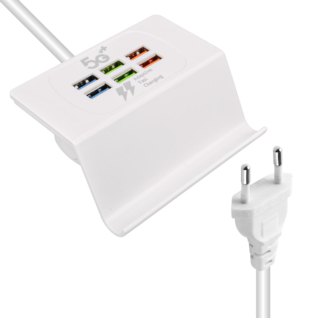 Powermaster 6 USB'li 3.1A Şarj Standı