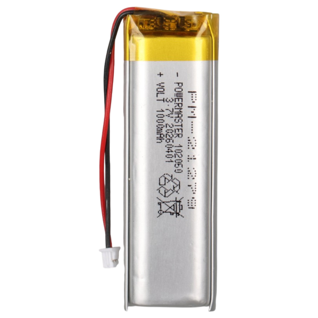 Powermaster 102060 3.7 Volt 1000 Mah Lityum Polimer Pil
