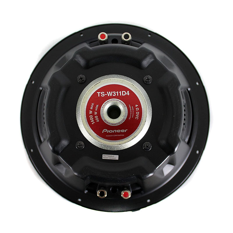 PIONEER TS-W312D4 30 CM 1600 WATT SUBWOOFER ÇİFT BOBİNLİ OTO HOPARLÖR