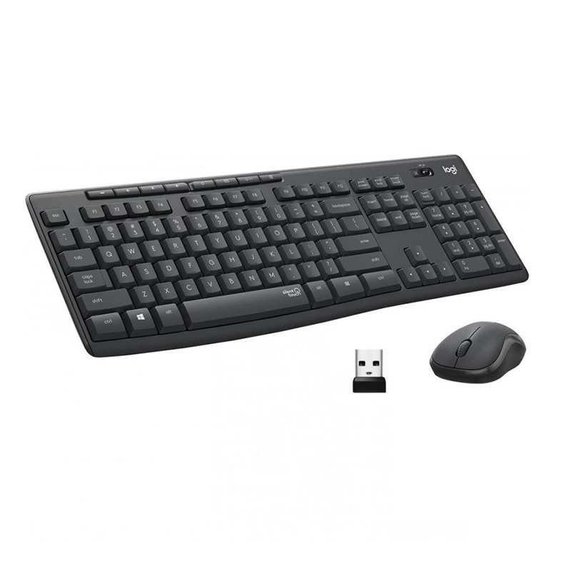 LOGITECH MK295 Q TR SİYAH KABLOSUZ KLAVYE+MOUSE SET