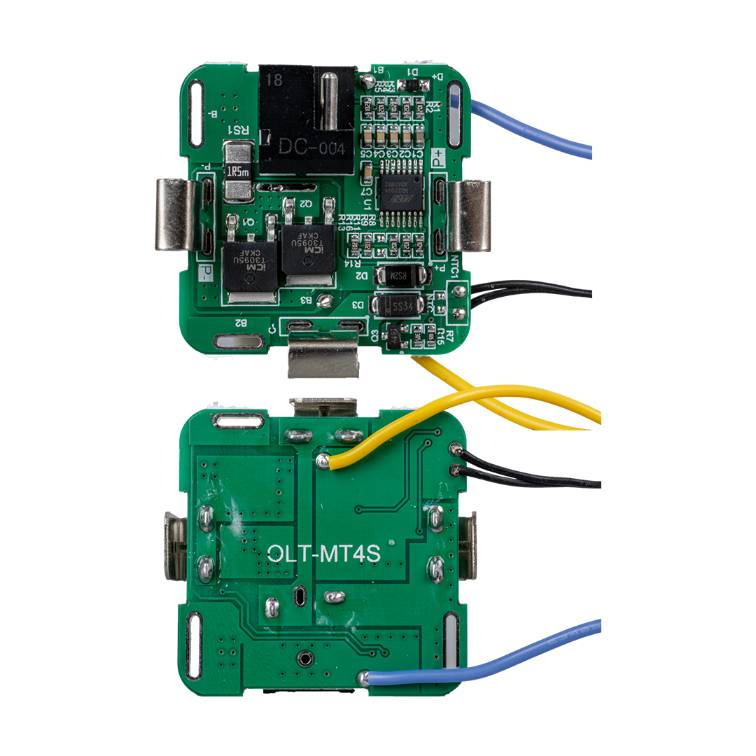 Daly BMS-23730 4S Lityum İyon Matkap Batarya Şarj Deşarj Koruma Modülü Kartı Dahili DC Şarj Jack Girişli 16.8V
