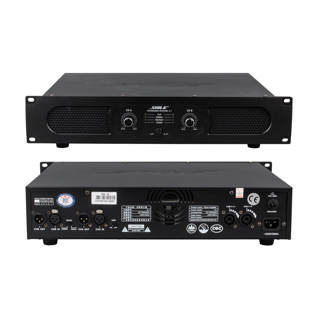 SHILE H-1 2 KANAL 2X150W POWER ANFİ