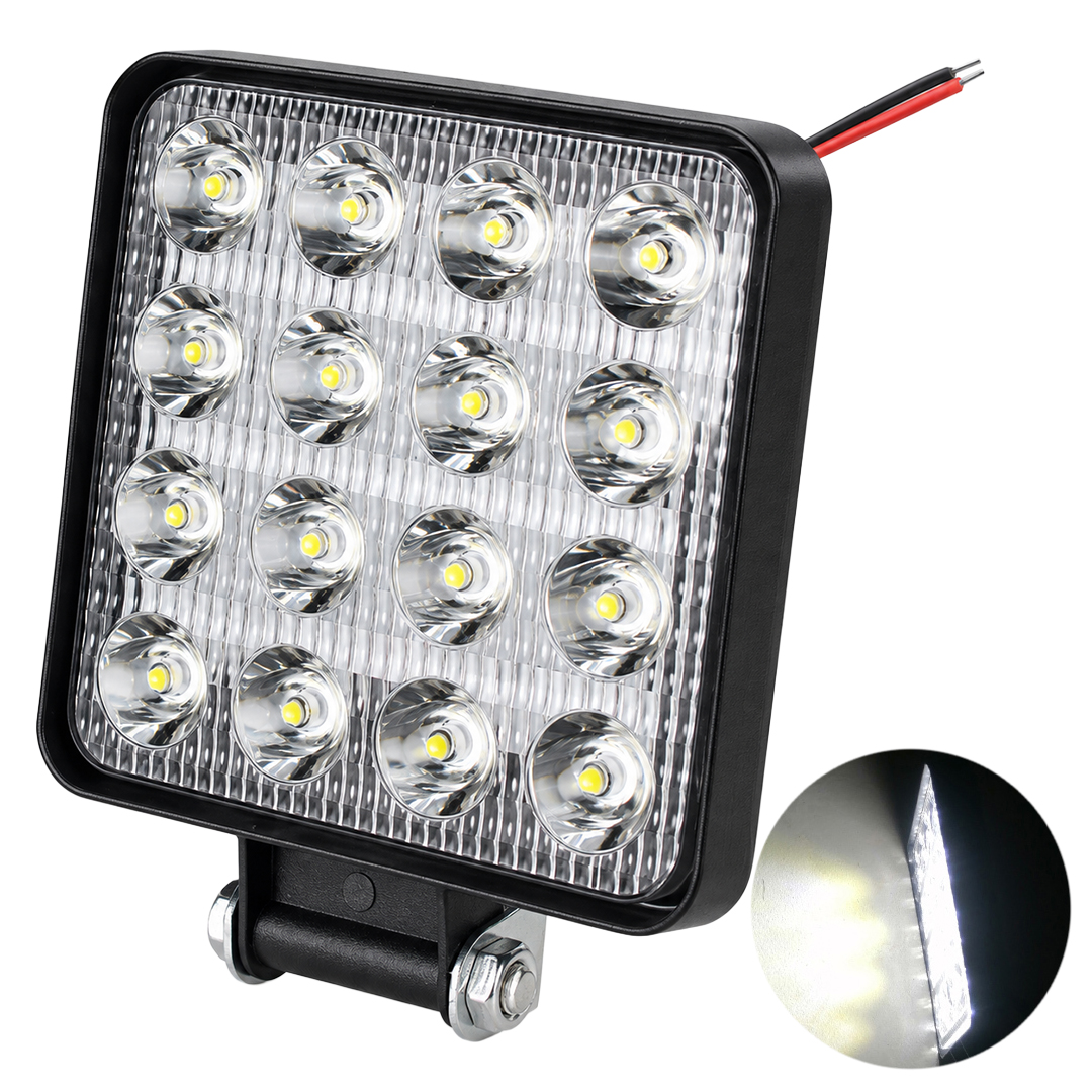 Powermaster PM-25309 SUV - Off Road - Motosiklet Farı Sis Lambası Mavi LED 12 Volt 48 Watt