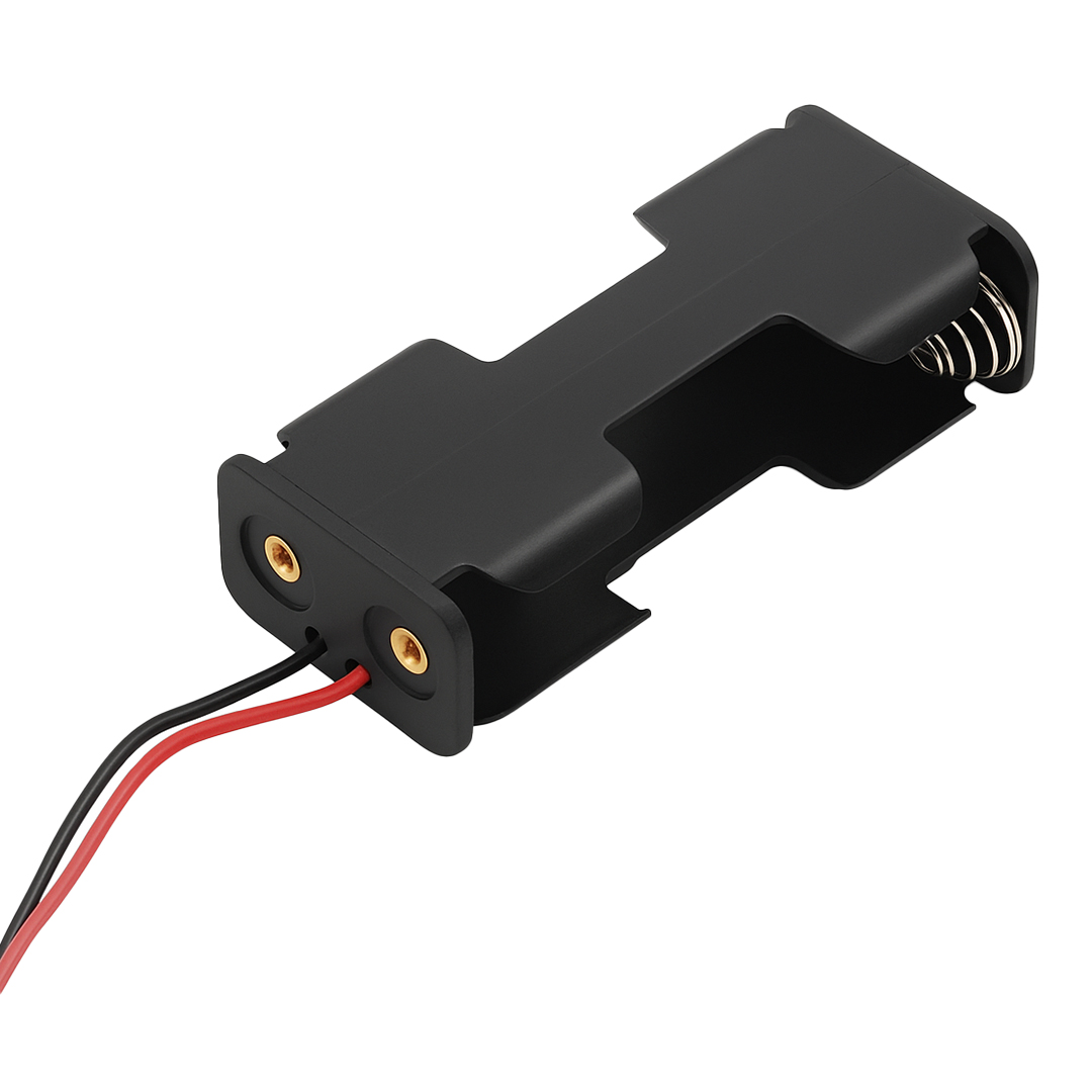 Powermaster IC-233 AA 2'Li Pil Yuvası (Sırt Sırta - 3V)