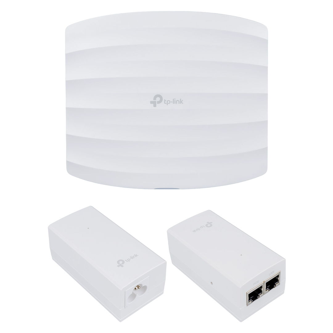 TP-LINK OMADA EAP225 AC1350 DUAL BAND WIFI 1XGBIT RJ45 450MBPS/2.4GHZ/867MBPS/5GHZ ACCESS POINT (POE ADAPTÖRÜ DAHİL)