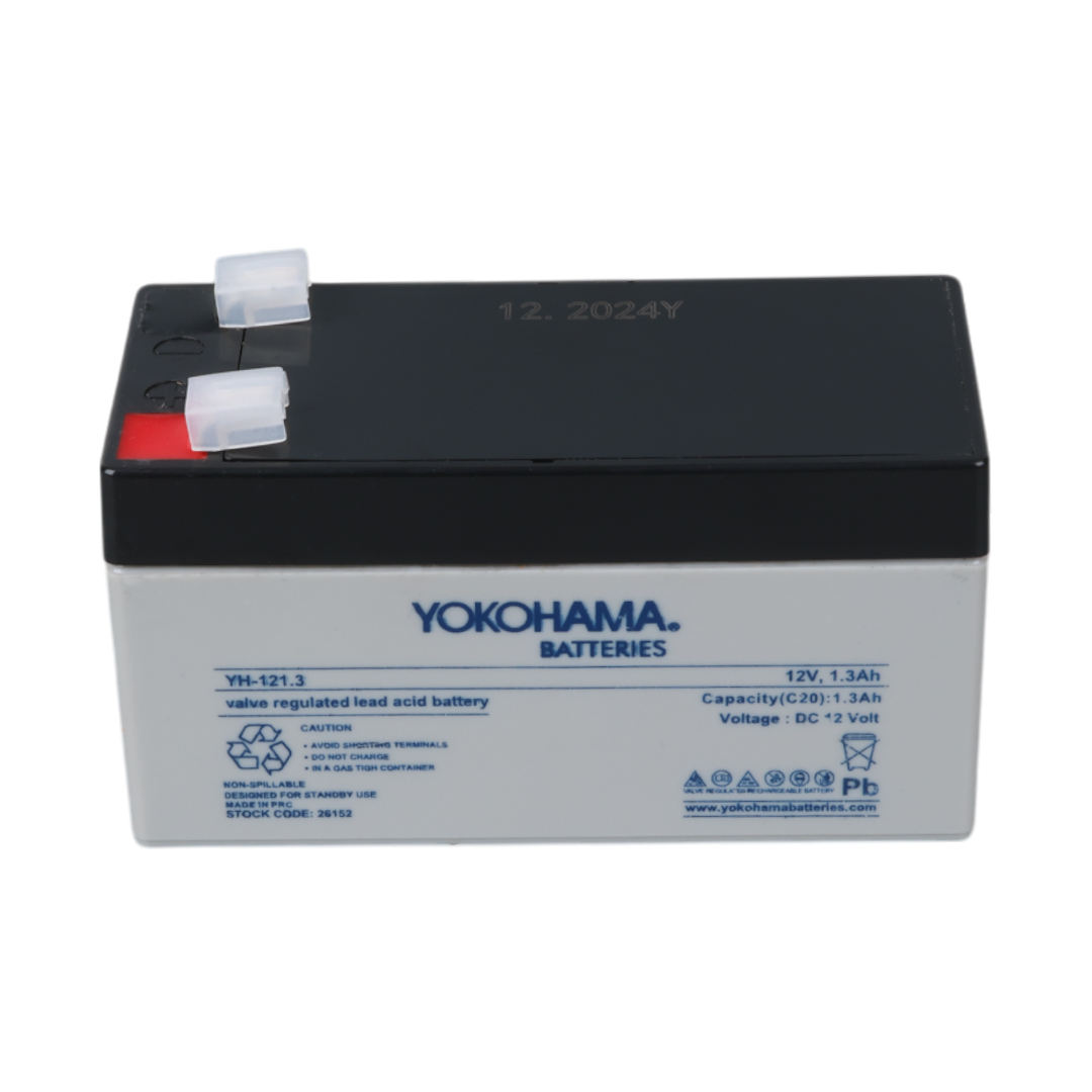 YOKOHAMA YH-121.3 12 VOLT - 1.3 AMPER AKÜ (97 X 43 X 52 MM)