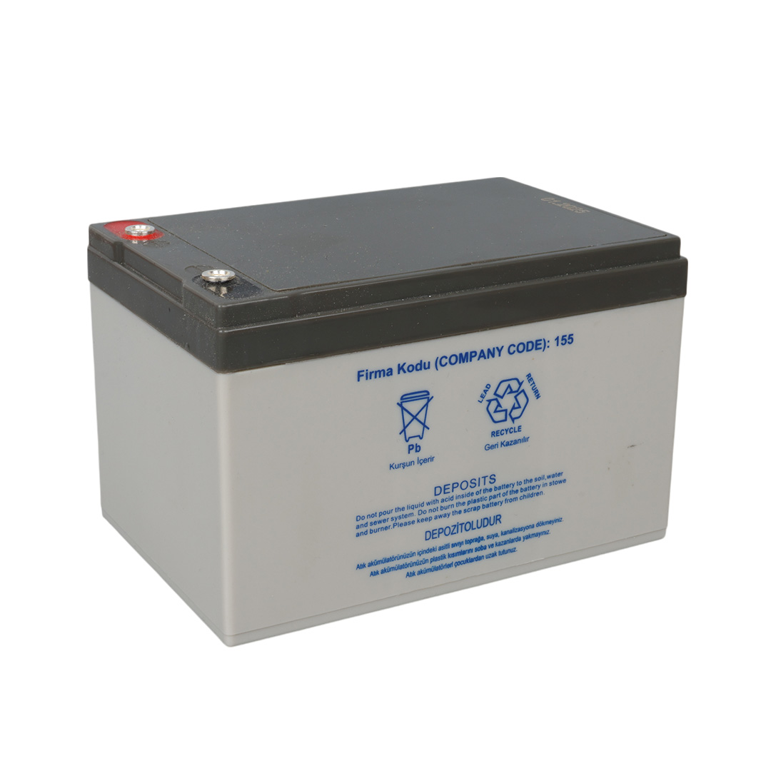 YOKOHAMA YH-1214 12 VOLT - 14 AMPER ELEKTRİKLİ BİSİKLET AKÜSÜ (150 X 95 X 98 MM)