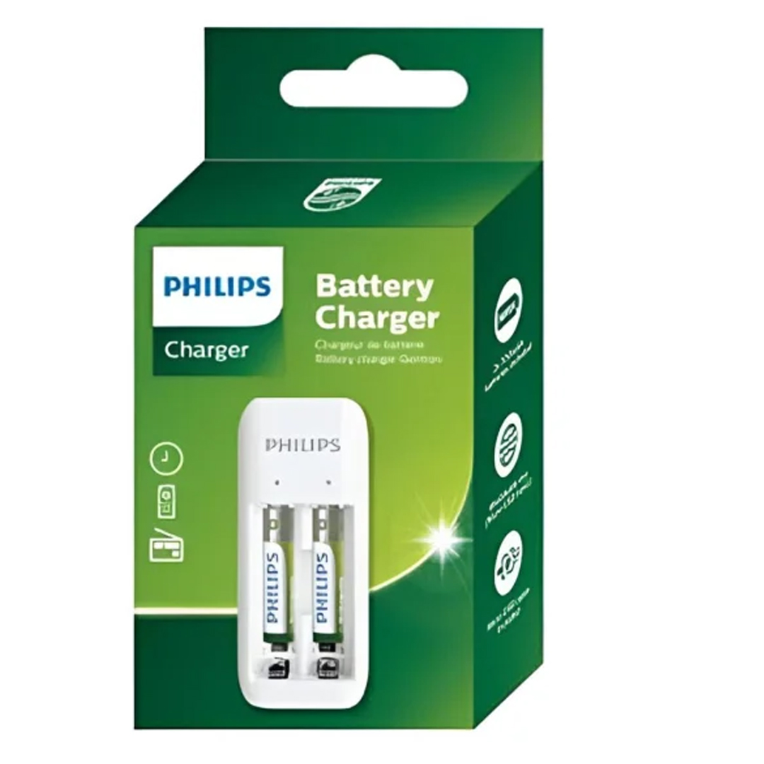 PHILIPS SCB2070NB/00 2Lİ 2 ADET X AAA 700MAH PİLLİ - PİL ŞARJ CİHAZI