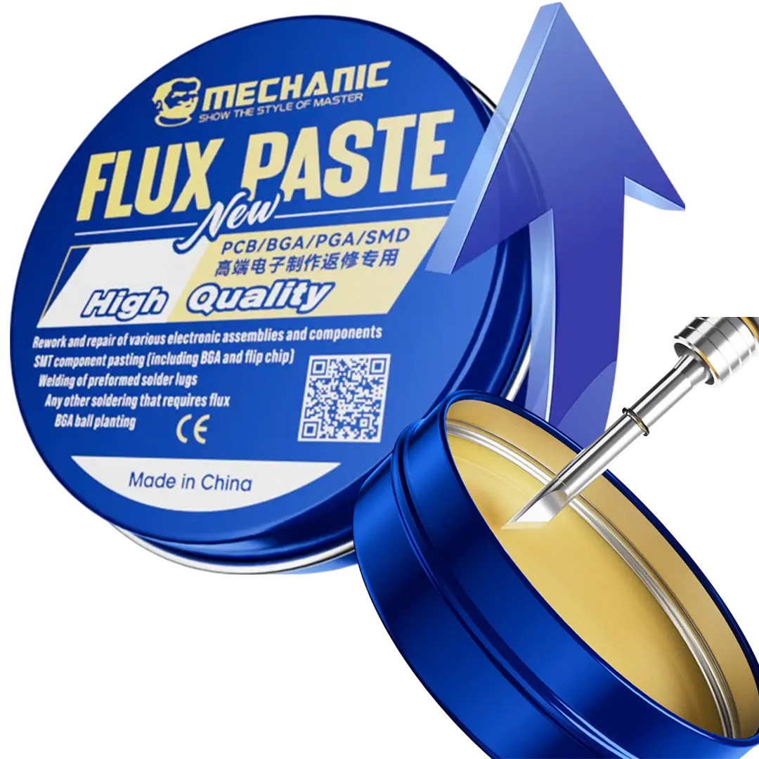 PowerMaster UV50 50 Gram Lehim Flux Pastası PCB-BGA-PGA-SMD