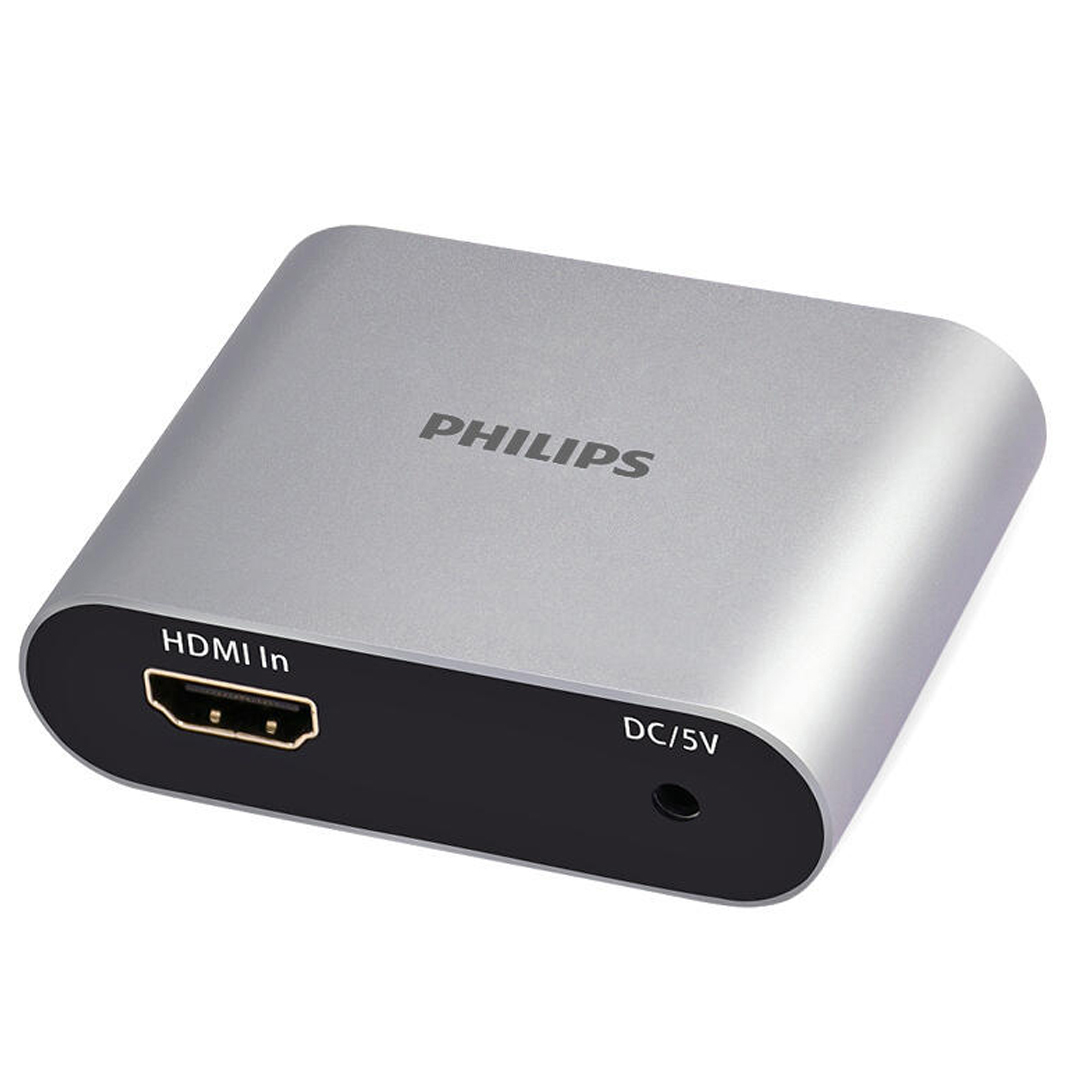 PHILIPS SWV9101E 4K HDMI SPLİTTER 1 GİRİŞ - 2 ÇIKIŞ ULTRA HD GÖRÜNTÜ DAĞITICI