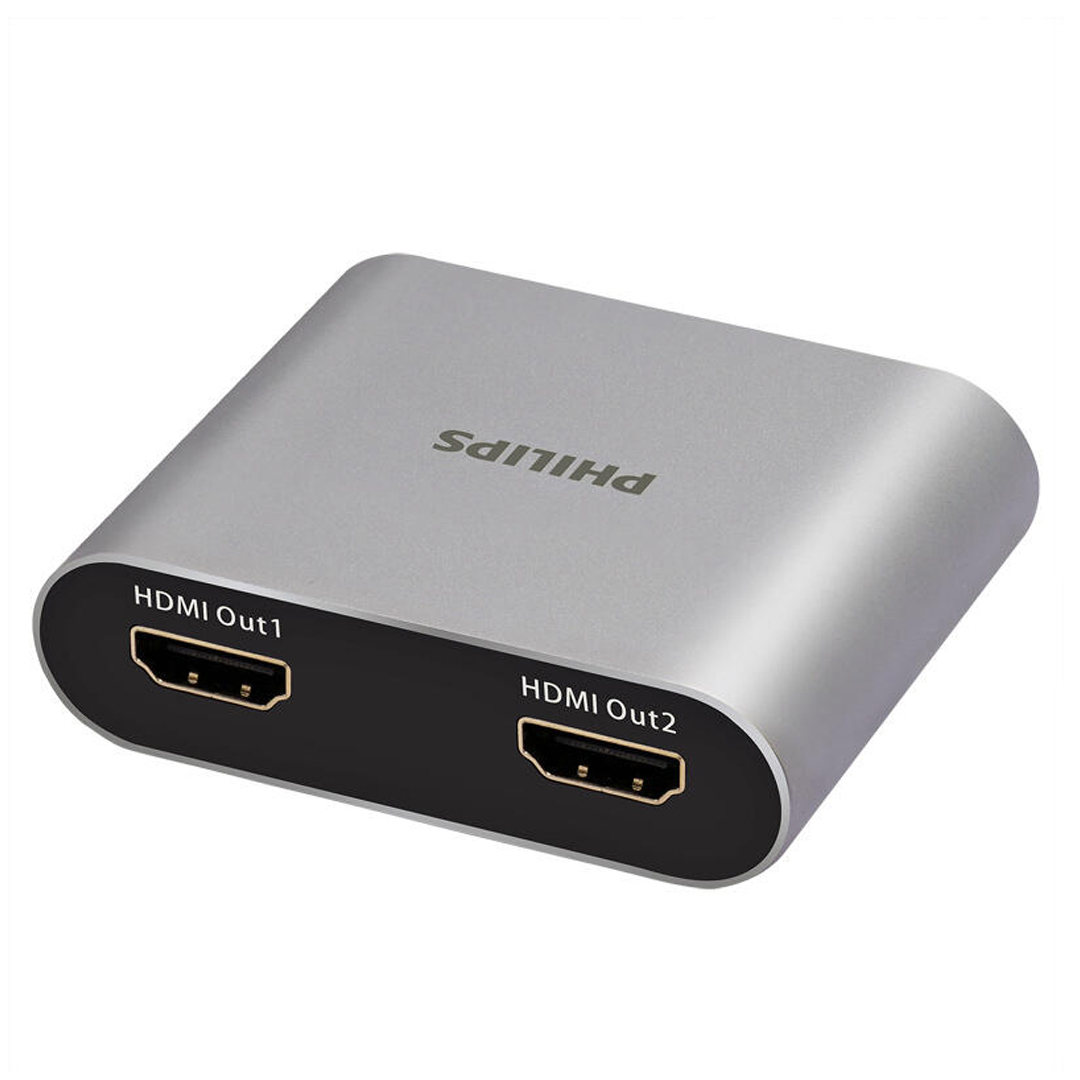 PHILIPS SWV9101E 4K HDMI SPLİTTER 1 GİRİŞ - 2 ÇIKIŞ ULTRA HD GÖRÜNTÜ DAĞITICI