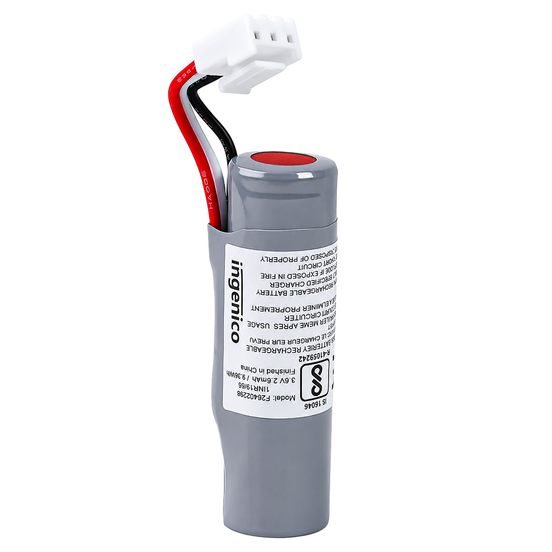 Ingenico IWL220 - IWL250 Uyumlu 3.7 Volt 2600 Mah Li-İon Pos Cihazı Pili (12X7mm Soketli)
