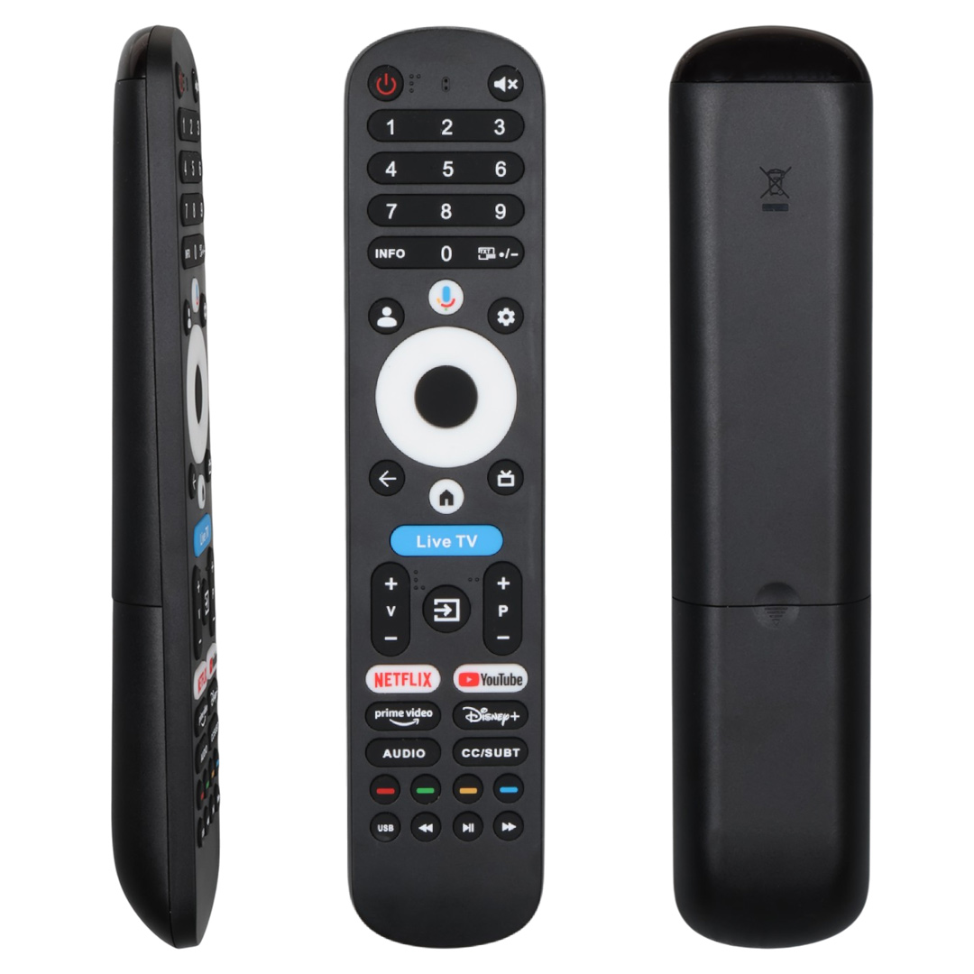 Weko Philips-Arçelik-Beko-Onvo Ses Komutlu Live TV-Netflix-Youtube-Prime Video-Disney Akıllı TV Kumanda