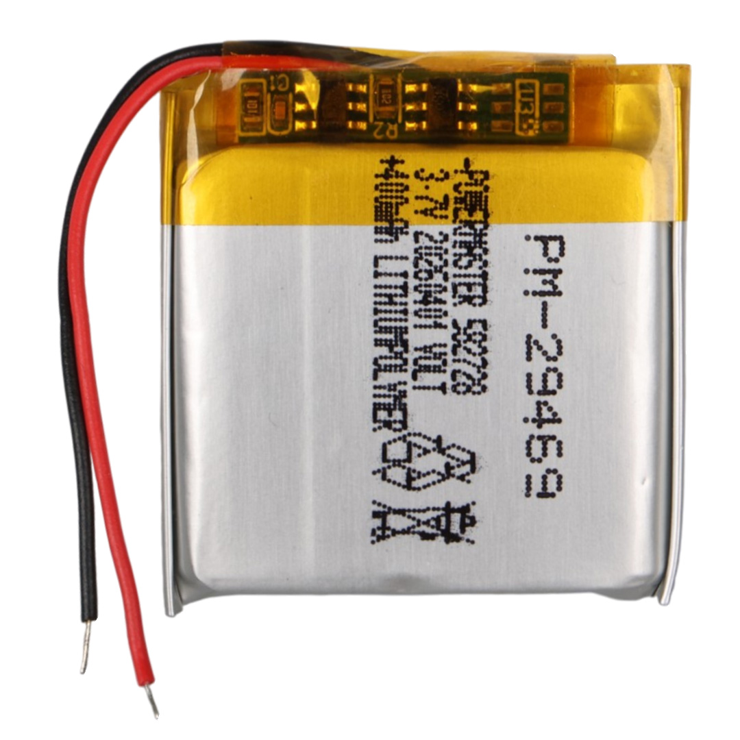 Powermaster PM-29469 3.7V 400Mah 582728 Soketsiz Lityum Polimer (Li-Po) Batarya Şarj Edilebilir Pil