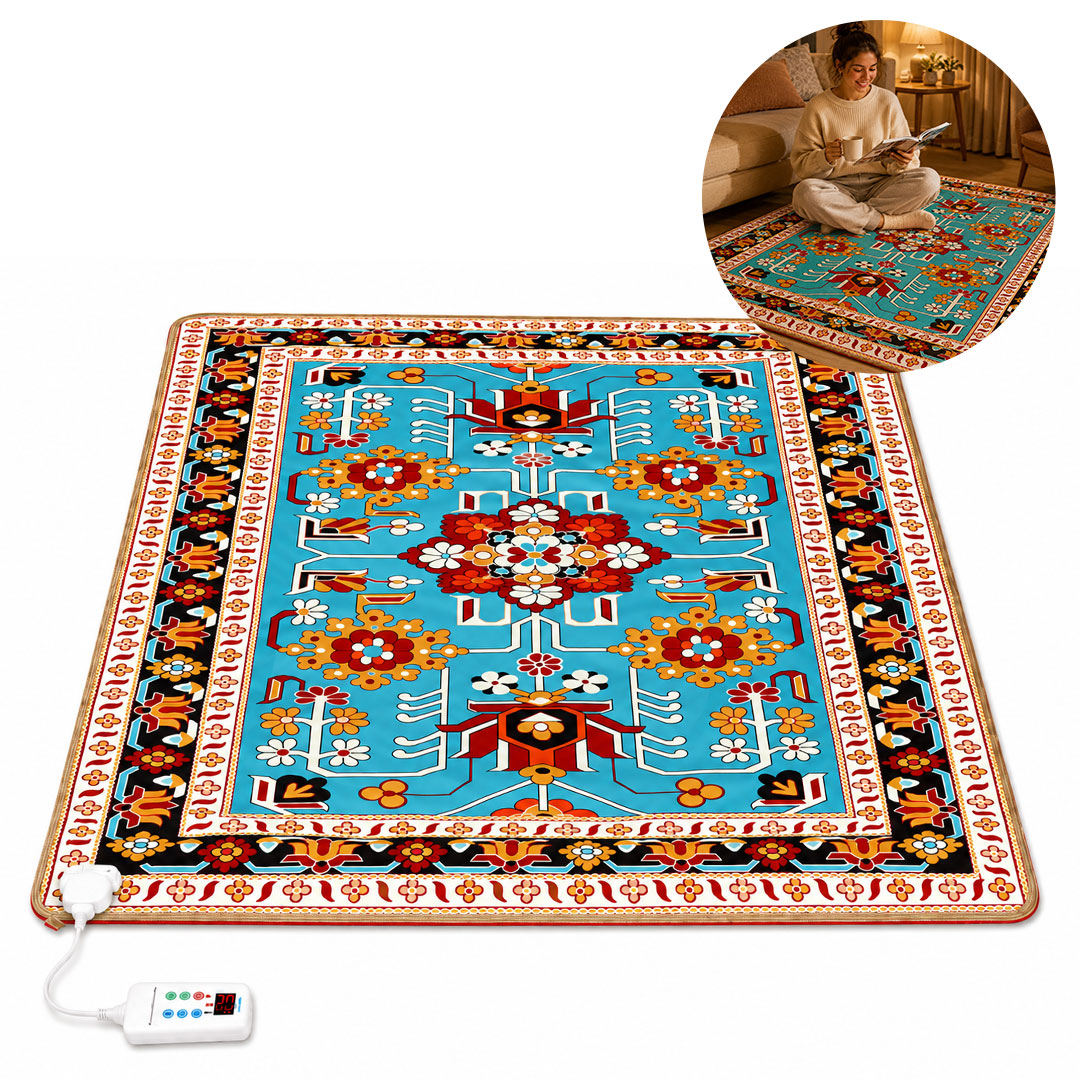 Sunup TY-2*2 1599W 200X200cm Isıtmalı Pad Halı - Dijital Termostatlı Karbon Kristal Teknolojisi
