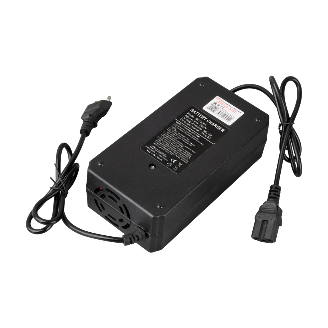 POWERMASTER PM-31801 ADJ160-01 60 VOLT - 20 AMPER C16 ERKEK UÇLU ELEKTRİKLİ BİSİKLET ŞARJ CİHAZI