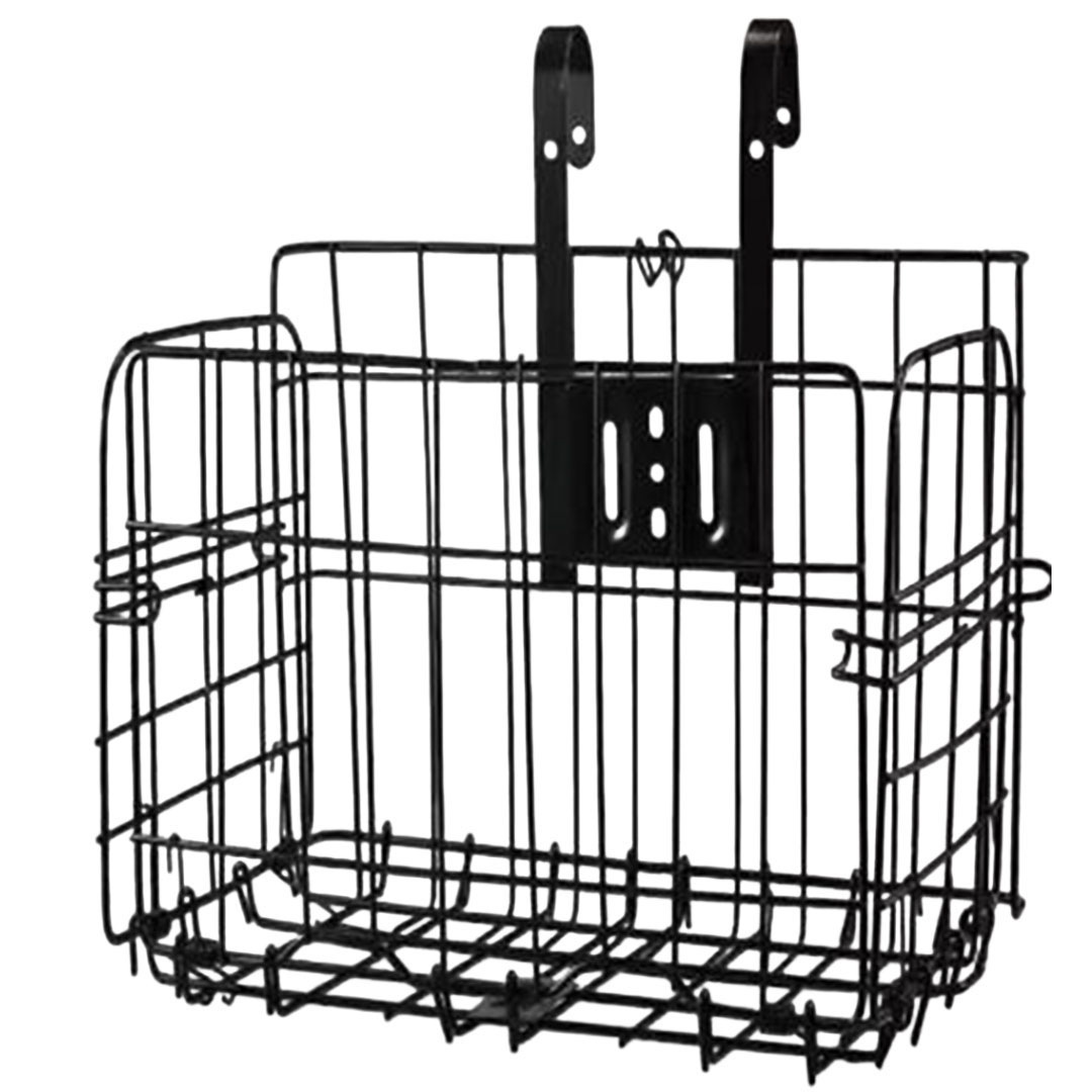 Sunup SN-37894 Katlanabilir Bisiklet Sepeti Metal Tel Gövde 34x20x23CM Pratik Taşıma Sepeti