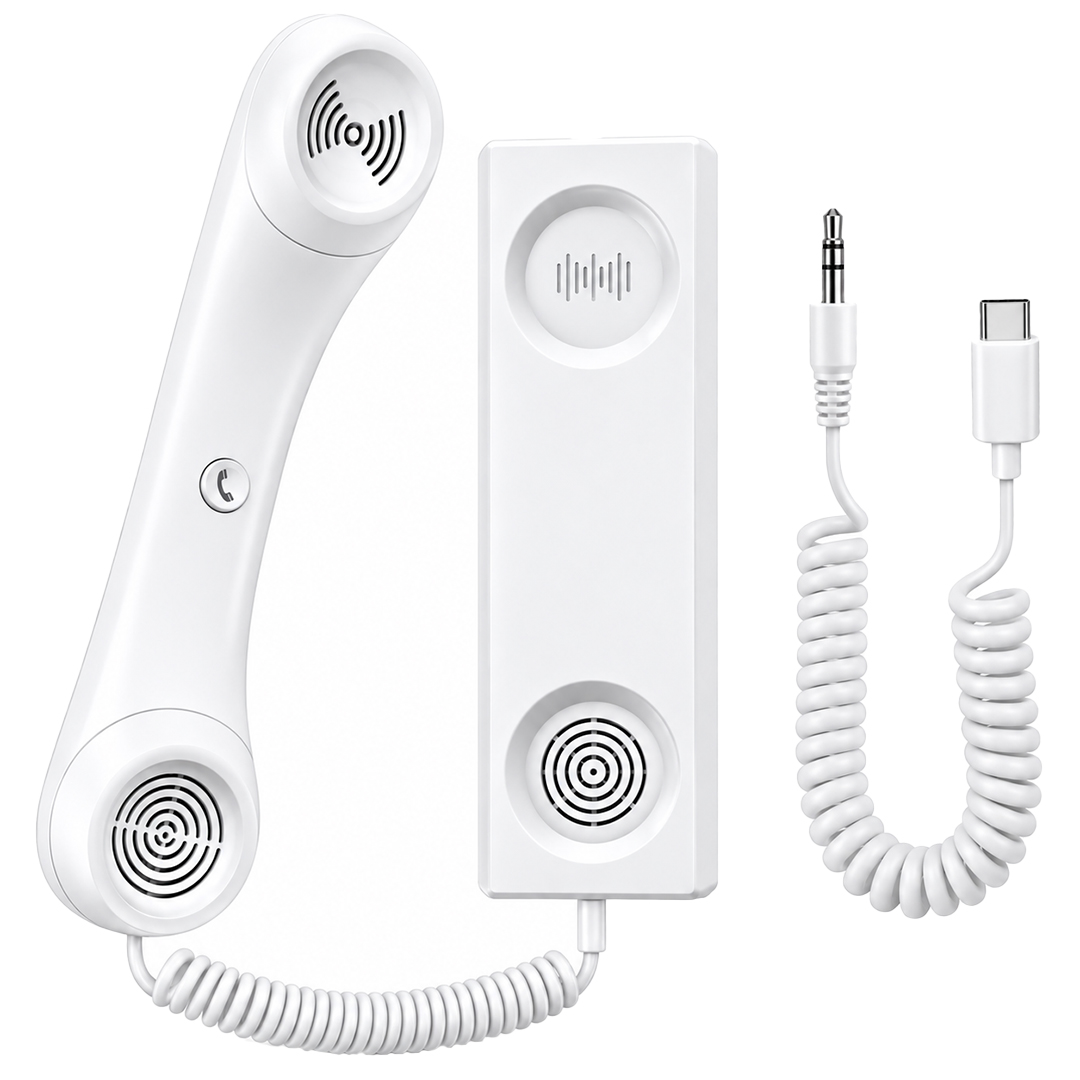 PowerMaster PM-39123 Retro Nostaljik Type C Girişli Telefon Ahizesi