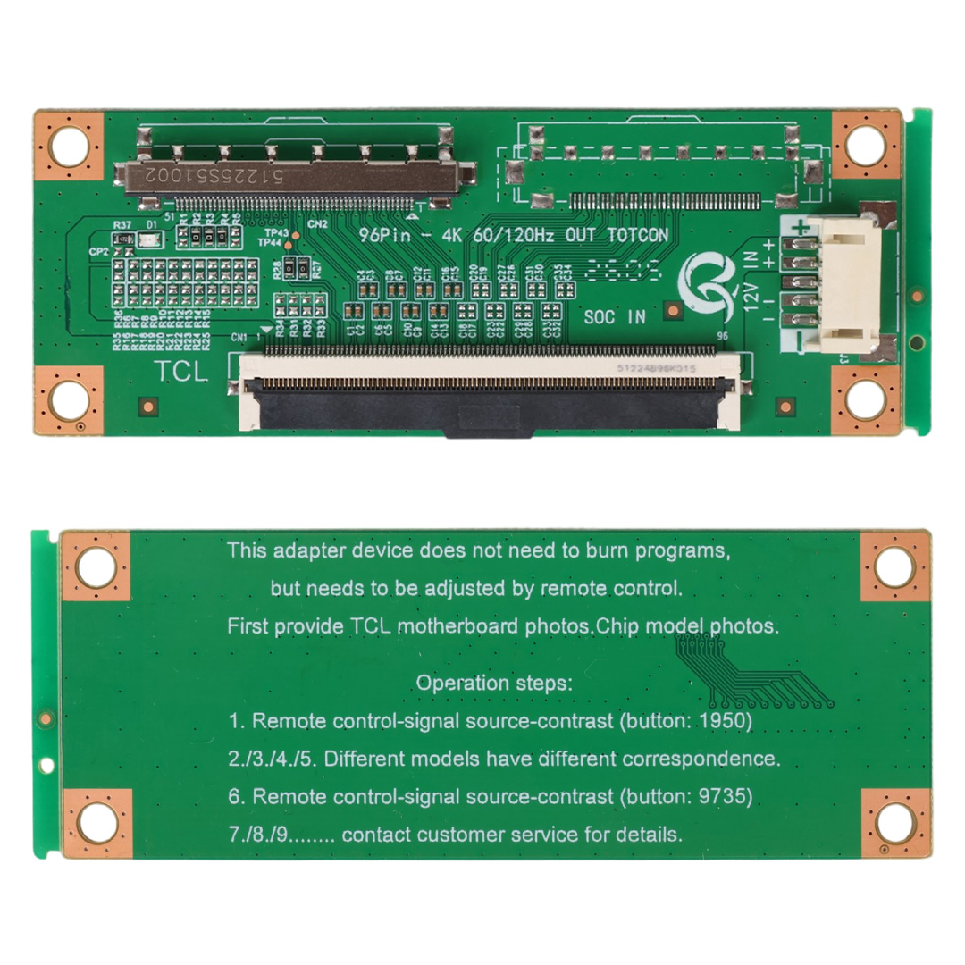 Weko 96 Pin In - 120 Pin Out Samsung 4K Flexi Çevirici Kartı