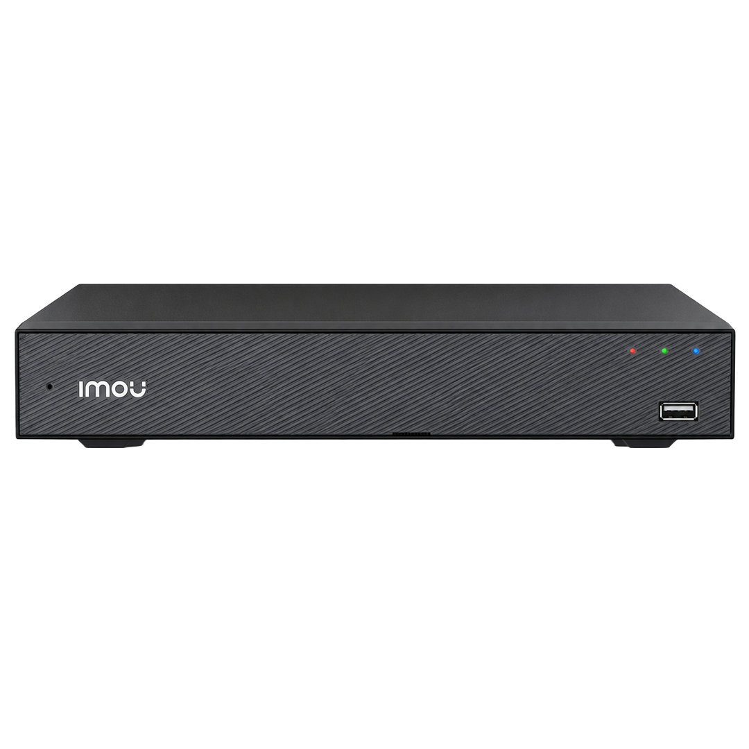 IMOU N110-4P 10 Kanal 4 PoE Girişli H.265 4K Ultra HD NVR Kayıt Cihazı Dahili Mikrofon Hoparlör