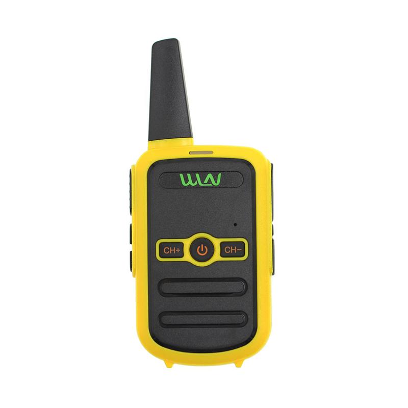 Wln KD-C51 16 Kanal 3-5 Km Sarı Kasa Şarj Cihazı Dahil Tekli El Telsizi