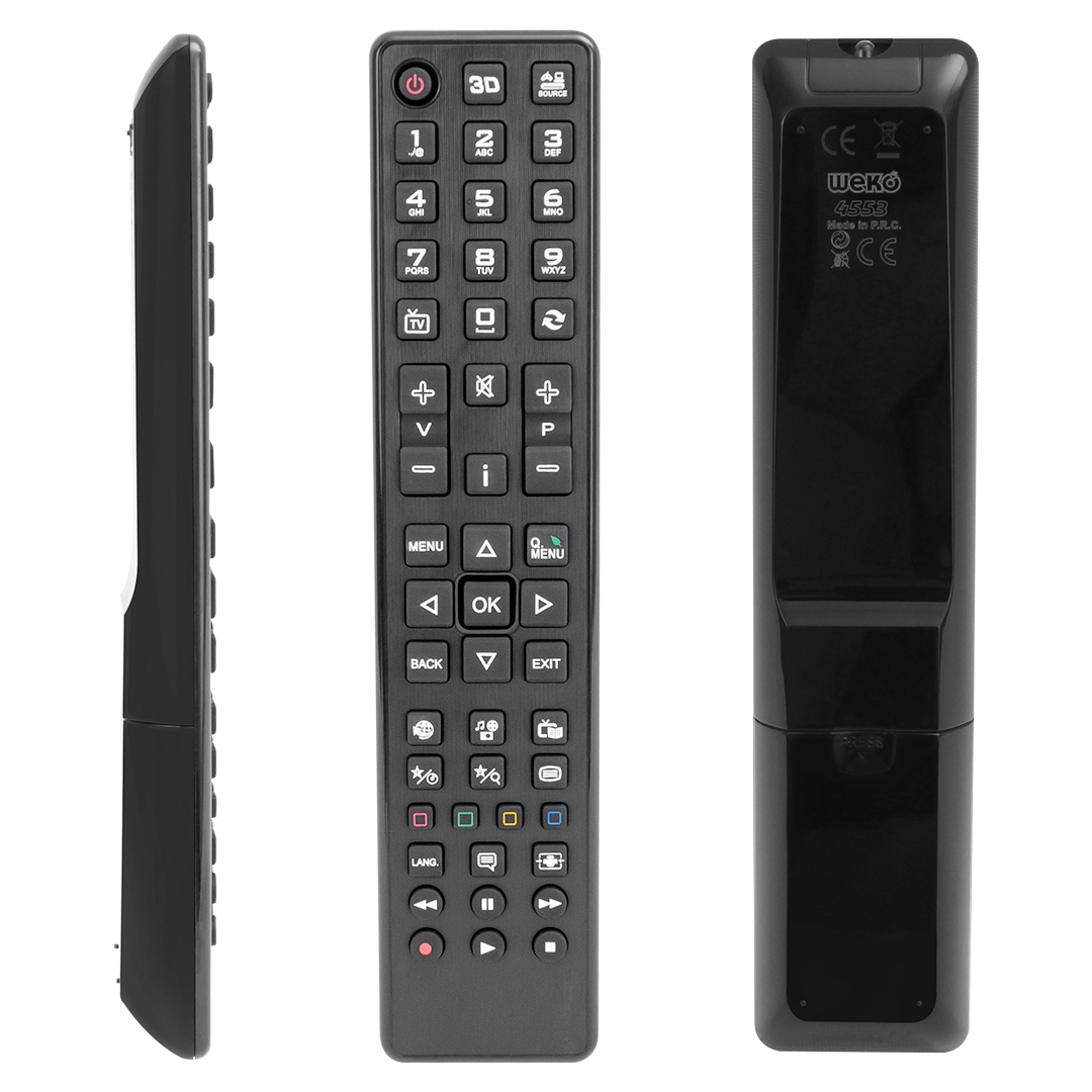 Vestel VES 203 RC1800 42PF906 50PF8175 - Toshiba 32L1334DG 40L1343DG Lcd-Led 3D'li Tv Kumandası