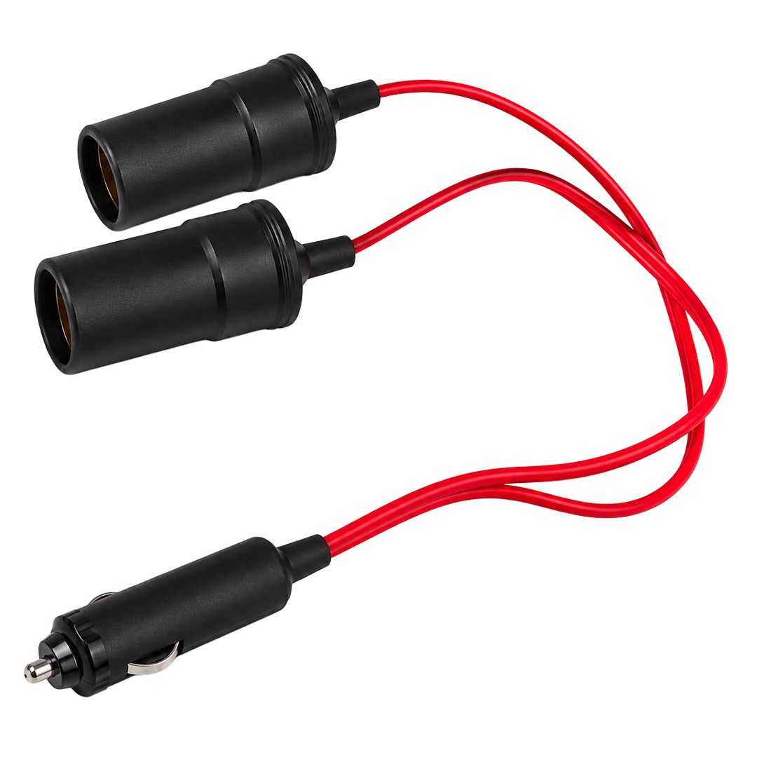 Powermaster PM-4702 2'Li Araç Oto Çakmak Fişi Çoklayıcı 12V-24V Uyumlu