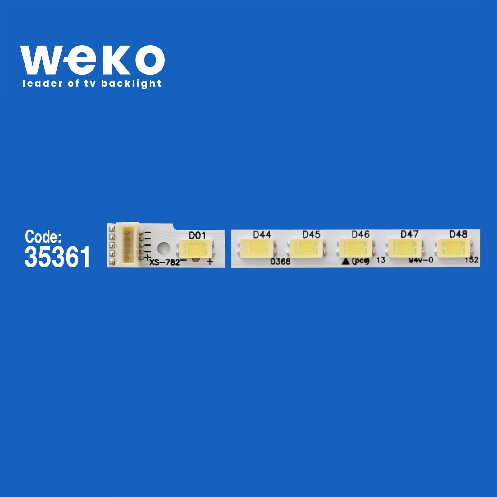 WKSET-5459 35361X1 73.32T21.002-2-JS1 320TA0F V0 1 ADET LED BAR (52LED)