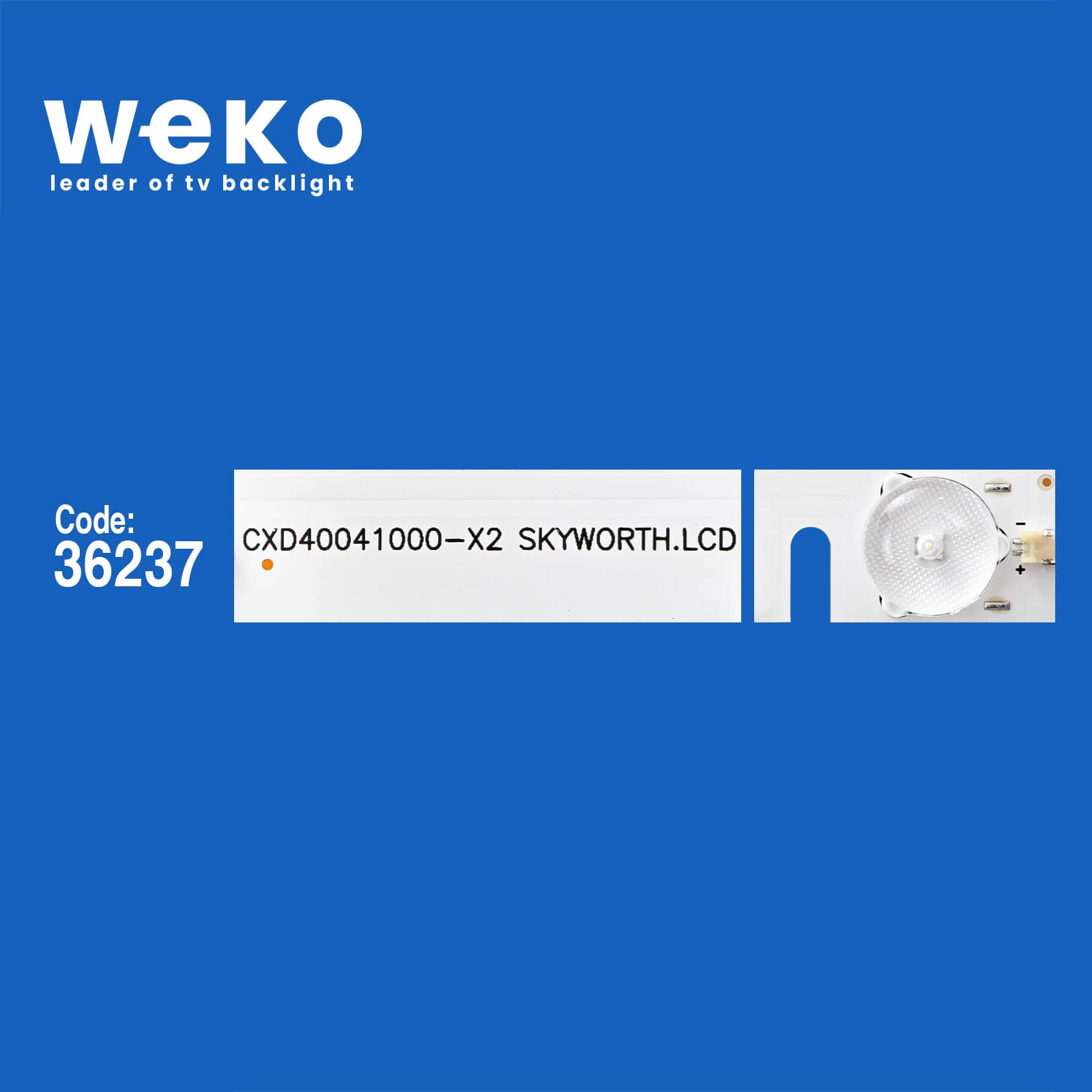WKSET-5744 36237X4 HL-00400A28-1001S-01 A1 180.DT0-401800-1H 4 ADET LED BAR