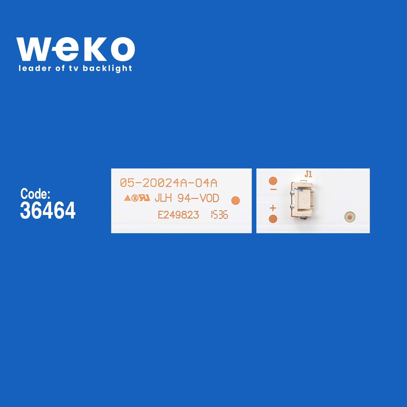 WKSET-5887 36464X3 5800-W32001-3P00 J02K03947A 3 ADET LED BAR