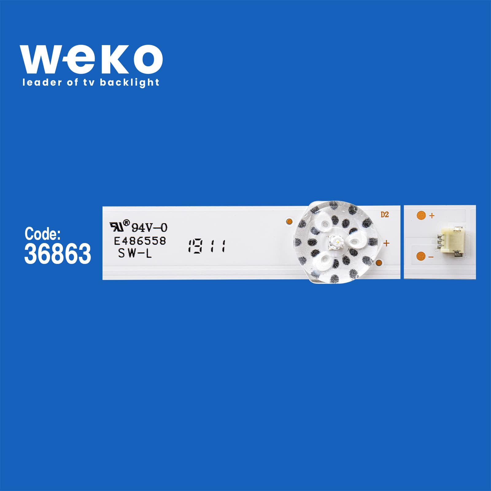 WKSET-6052 36863X2 CRH-K32K6003030T02066CJ-REV1.5 W LB800 DX 2 ADET LED BAR