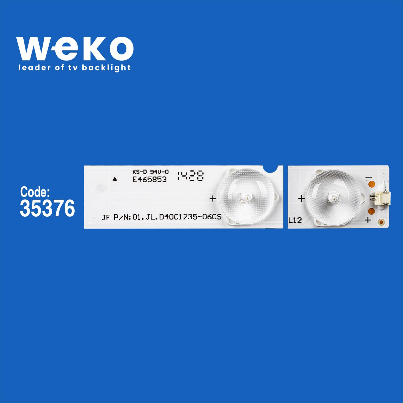WKSET-6059 35376X4 JL.D40C1235-06CS - 96M32 N140713 4 ADET LED BAR