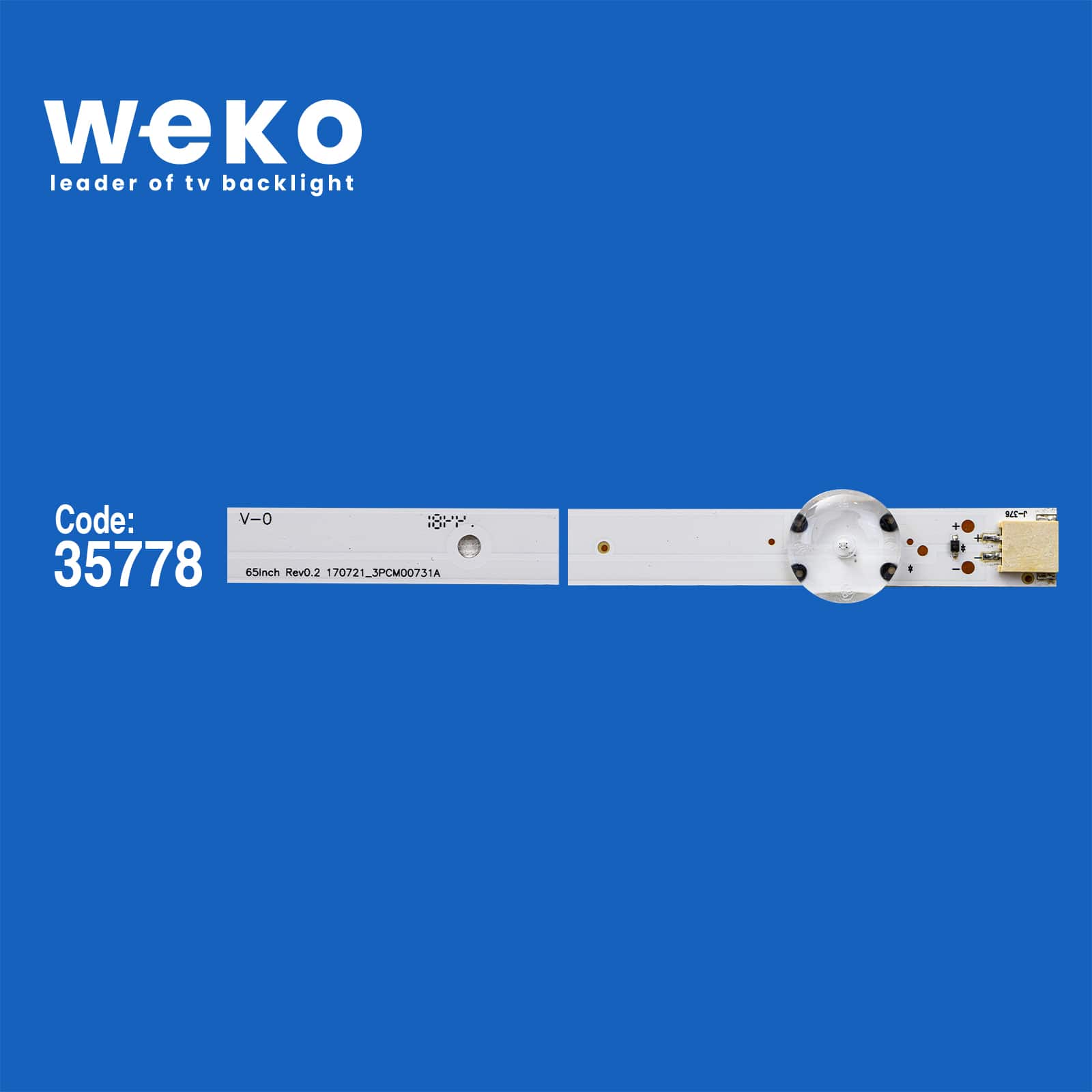 WKSET-6069 35778X10 LG INNOTEK _ARCELİK 65INCH REV0.2 10 ADET LED BAR