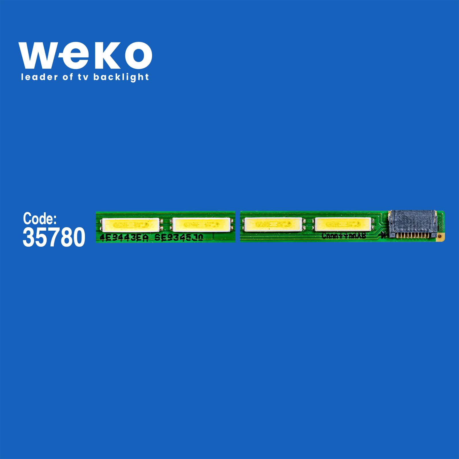 WKSET-6157 35780X1 230RTJ REV0.1 - 4DT343E3 - SDT245J0 - F3301G 1 ADET LED BAR (51LED)
