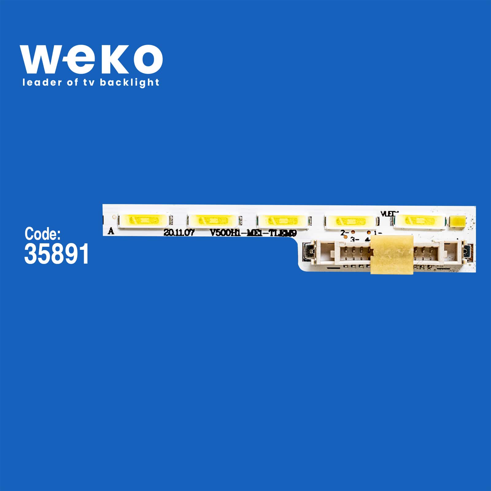 WKSET-6171 35891X1 V500H1-ME1-TLEM9 1 ADET LED BAR (68LED)
