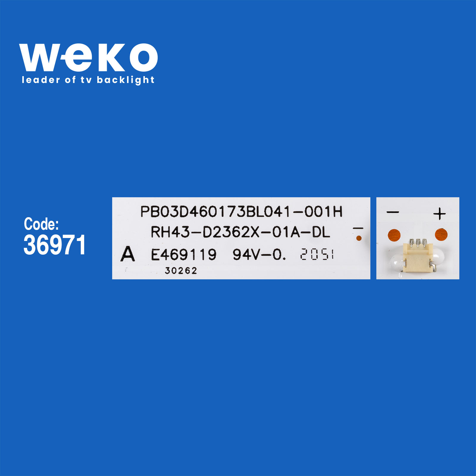 WKSET-6269 36971X2 JL.D24061235-017BS-M 2 ADET LED BAR